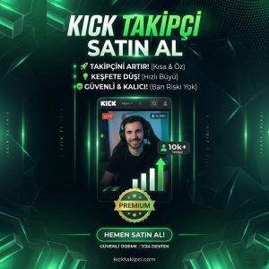 Kick Takipçi Satın Al