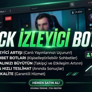 Kick izleyici botu satın al